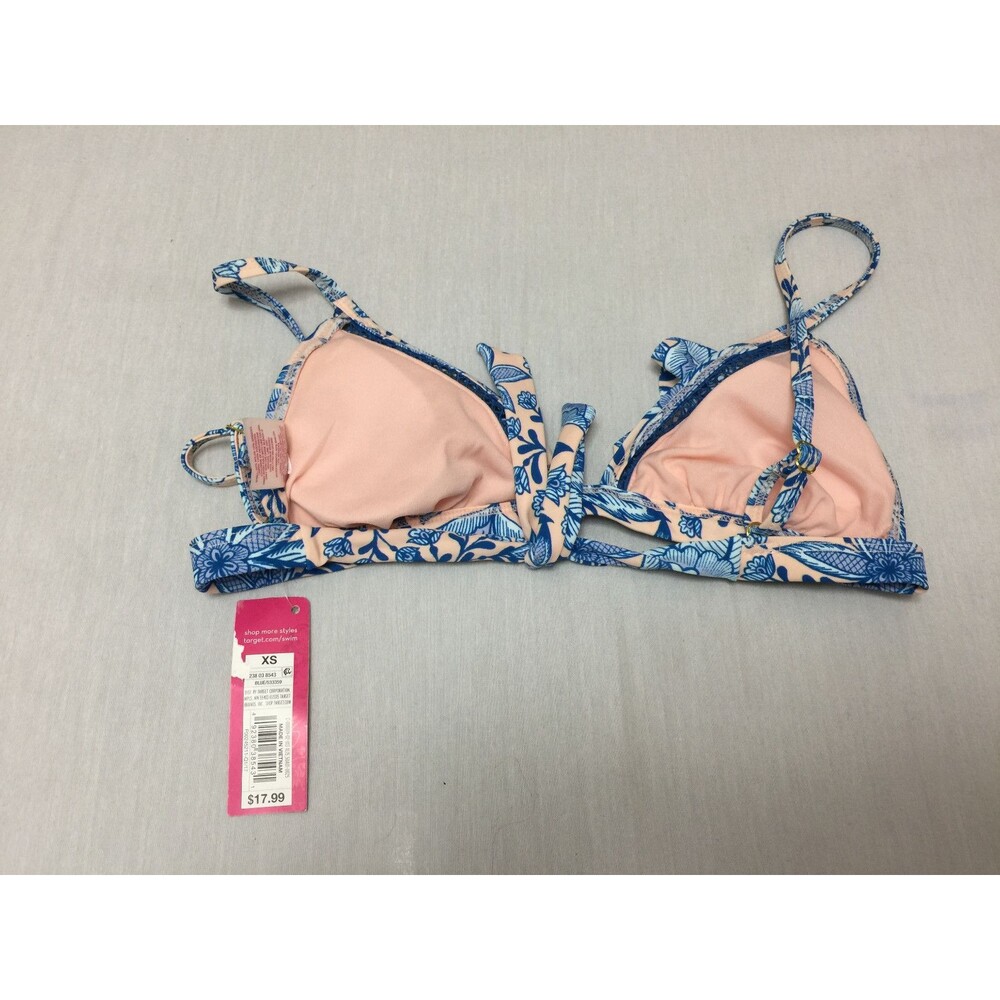 NWT XHILARATION SWIM WOMENS BRA SIZE XS - Picture 2 of 2